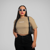 CROP OVER BEIGE