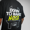 OVERSIZE ESTAMPADA MAKE NOISE NEGRA