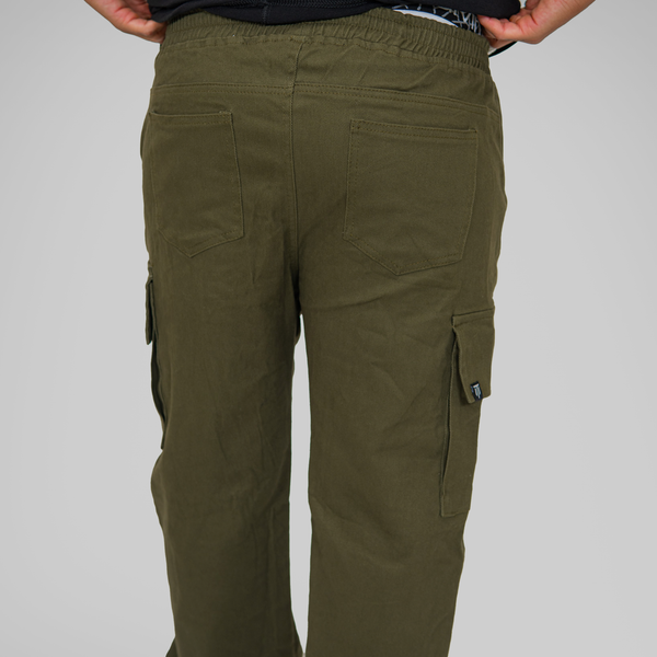 CARGO DRILL VERDE MILITAR