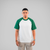 OVERSIZE RANGLAN BLANCO, VERDE