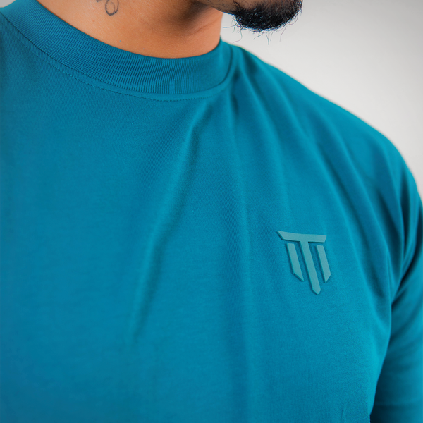 CAMISETA BASIC AZUL CELESTE