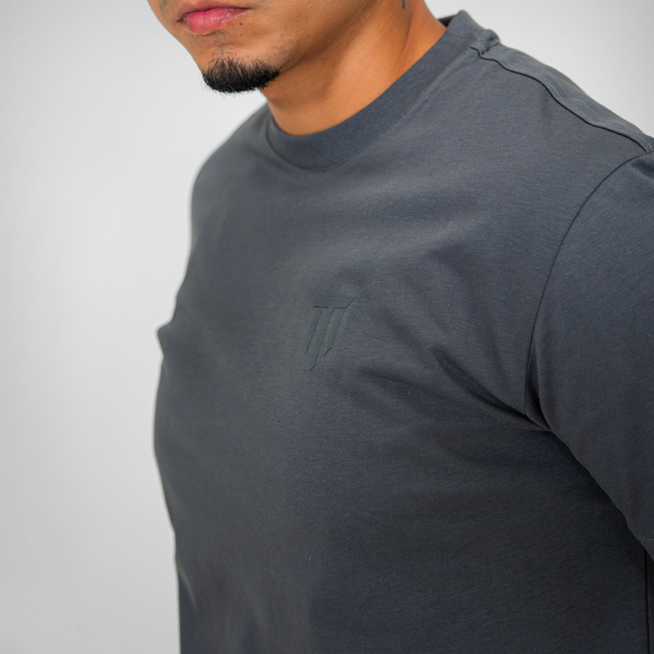 CAMISETA BASIC GRIS PROFUNDO