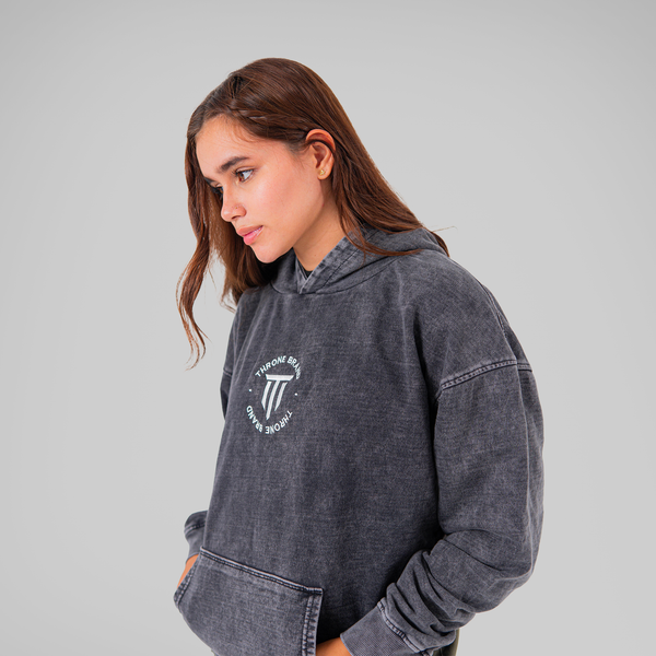 HOODIE ACID GRIS