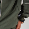 HOODIE TEJIDO VERDE MILITAR