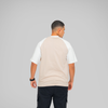 OVERSIZE RANGLAN BEIGE, BLANCO