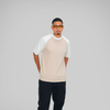 OVERSIZE RANGLAN BEIGE, BLANCO