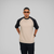 OVERSIZE RANGLANBEIGE, NEGRO
