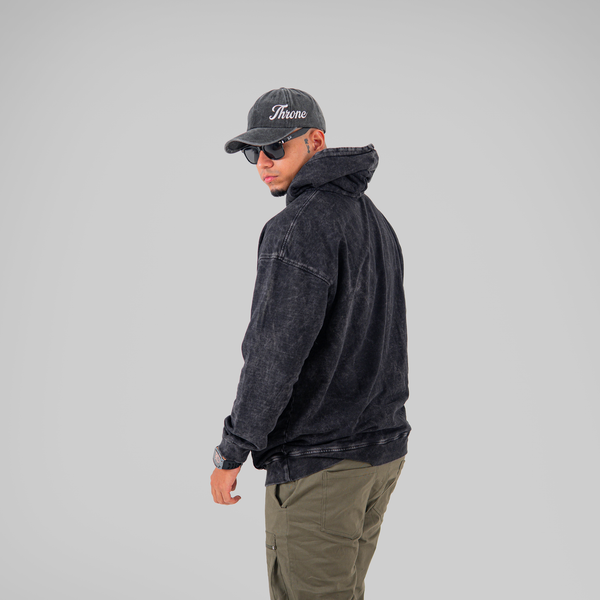 HOODIE ACID NEGRO