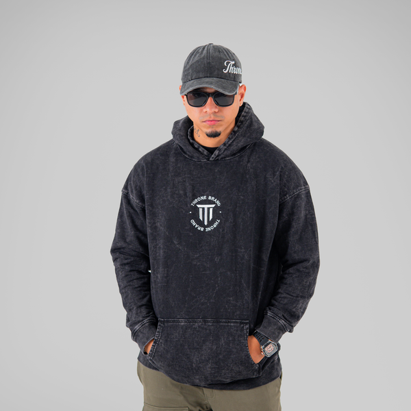 HOODIE ACID NEGRO