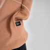 HOODIE TEJIDO CAFE